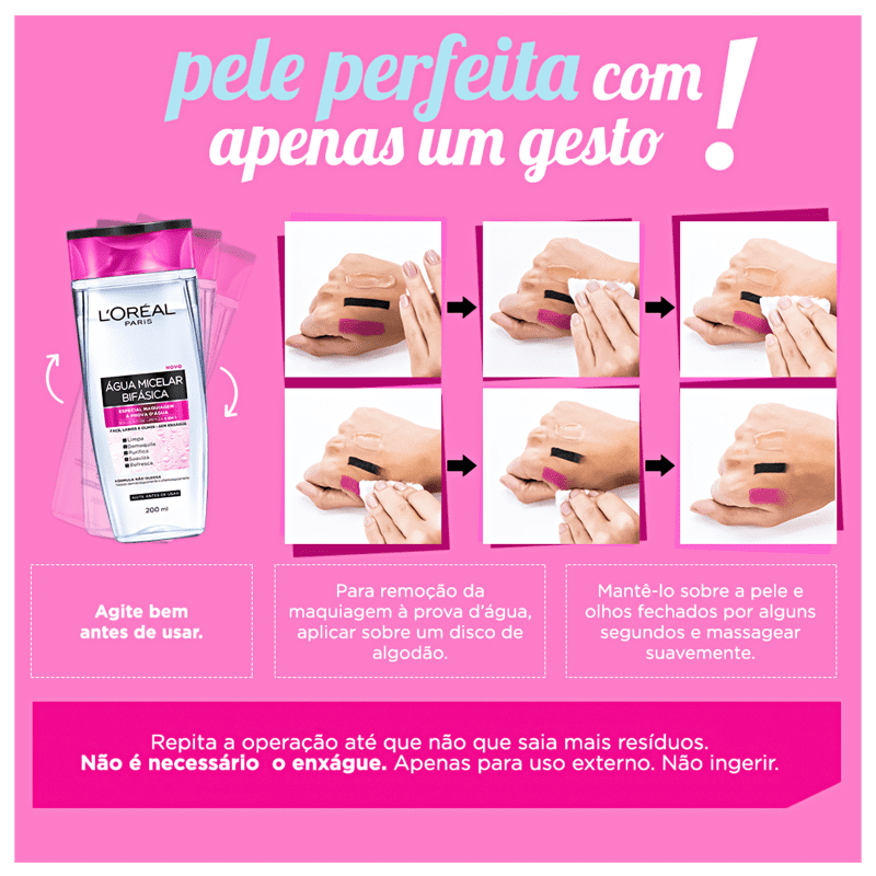 L'Oréal Paris Dermo Expertise Bifásica - Água Micelar 200ml