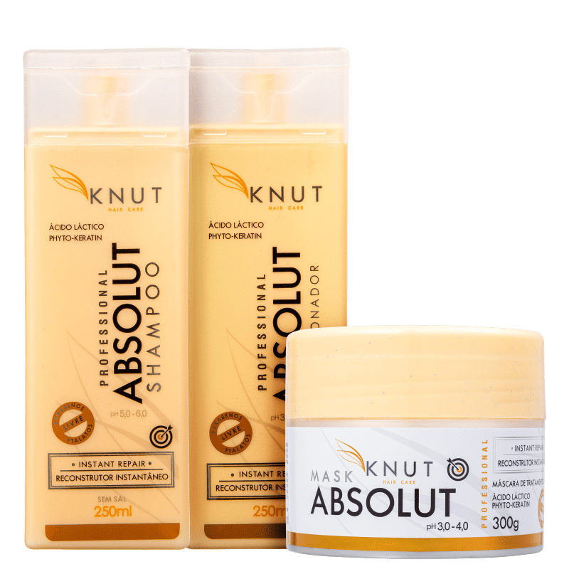 Kit Knut Absolut Trio (3 Produtos)
