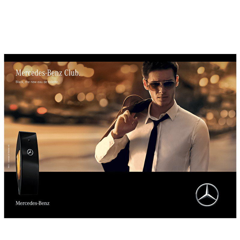 Mercedes-Benz Club Black Eau de Toilette - Perfume Masculino 50ml