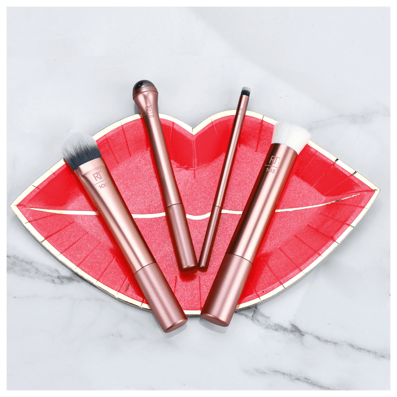 Kit de Pincéis Real Techniques Prep + Prime (4 Produtos)