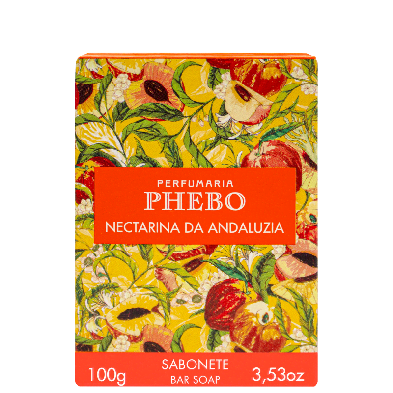 Phebo Mediterrâneo Nectarina da Andaluzia - Sabonete em Barra 100g