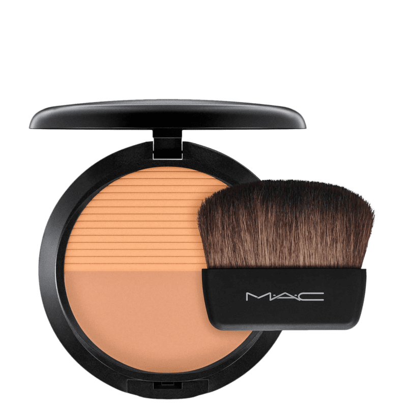 M·A·C Studio Waterweight Powder Pressed Medium Deep - Pó Compacto 15g