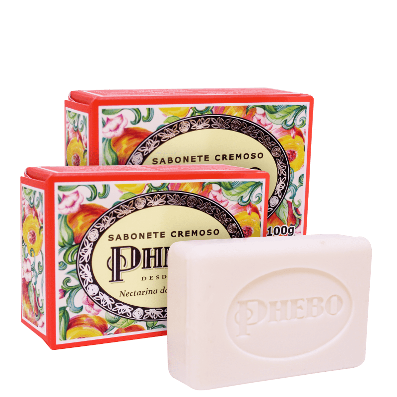 Kit Phebo Mediterrâneo Nectarina da Andaluzia - Sabonete em Barra 3x100g Menor preço em Kit Phebo Mediterrâneo Nectarina da Andaluzia - Sabonete em Barra 3x100g