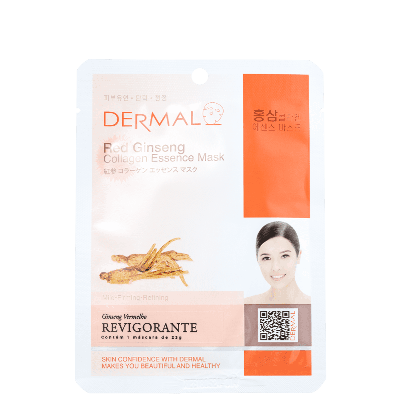 Dermal Red Ginseng - Máscara Facial (1 unidade)
