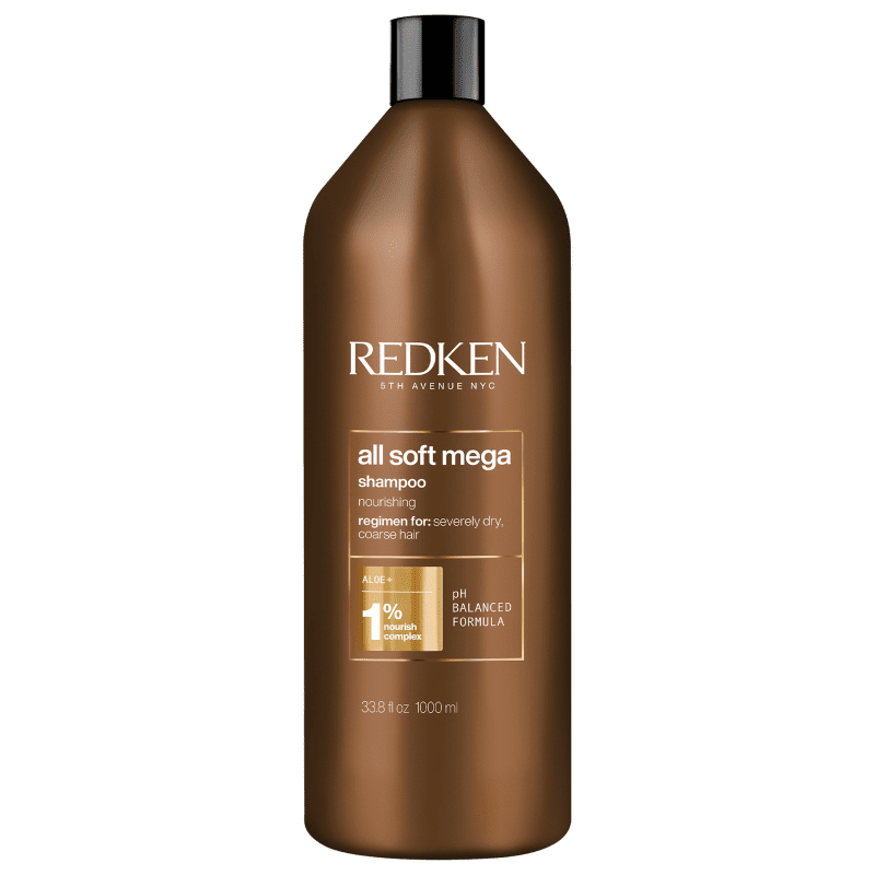 Redken All Soft Mega - Shampoo 1000ml Menor preço em Redken All Soft Mega - Shampoo 1000ml
