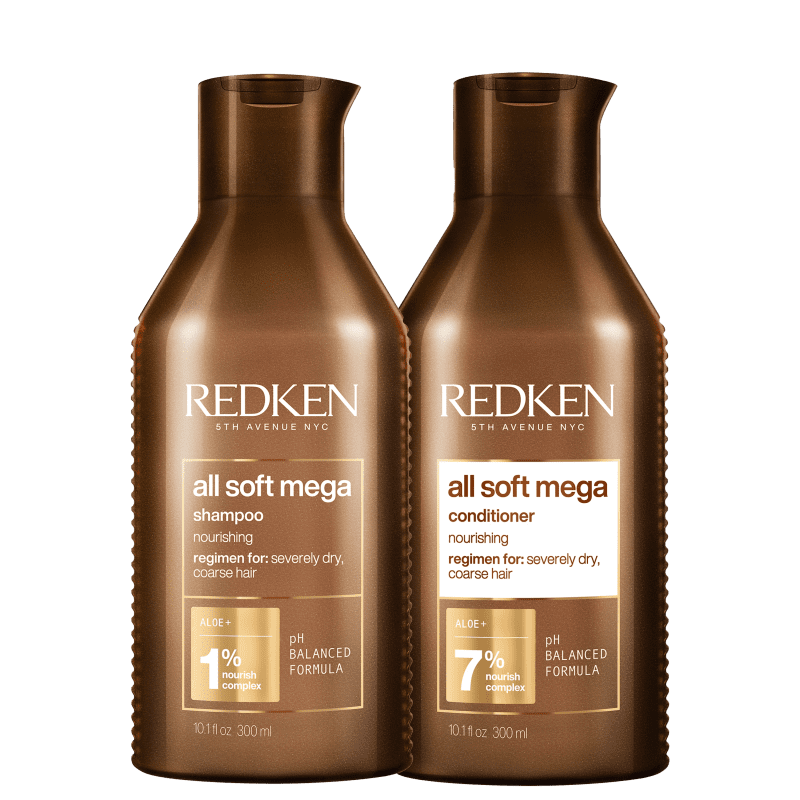 Kit Redken All Soft Mega Duo (2 Produtos)