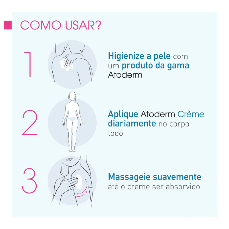 Bioderma Atoderm - Creme Hidratante Corporal 200ml
