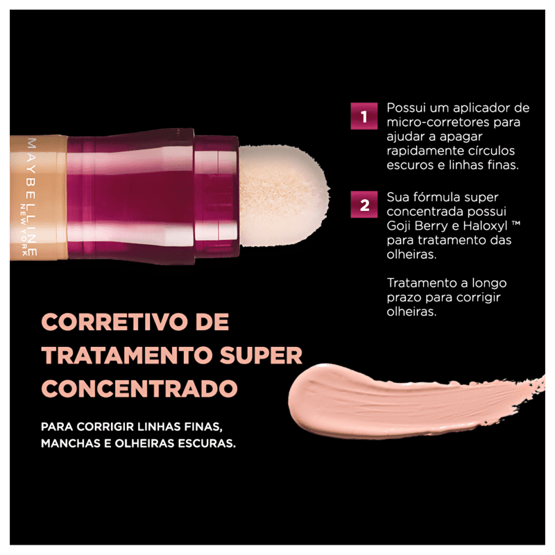 Maybelline Instant Age Rewind Eraser Dark Circles 130 Medium - Corretivo Líquido 5,9ml