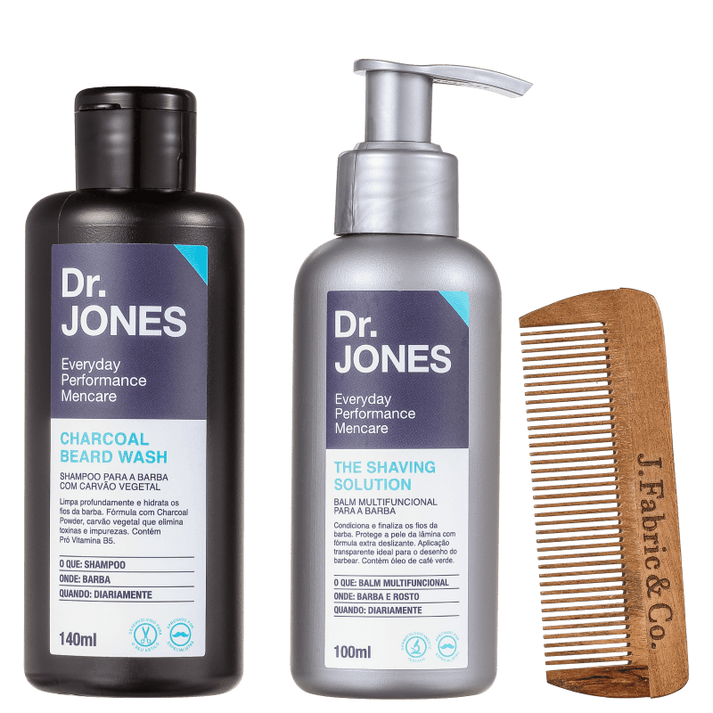 Kit Dr. Jones The Barber Box (3 Produtos)