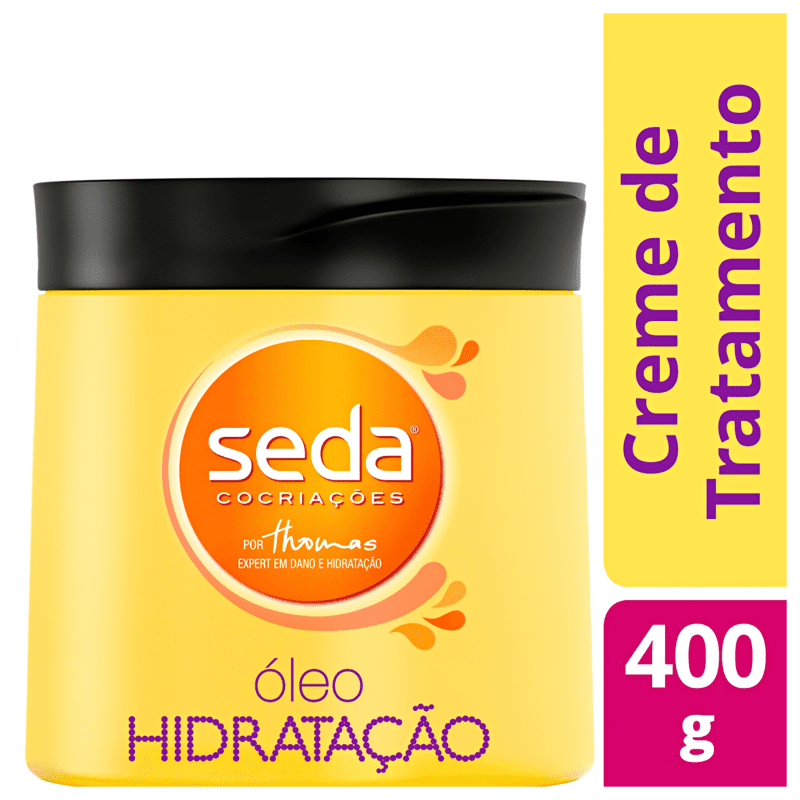 Creme de Tratamento Seda Óleo Hidratação 400g