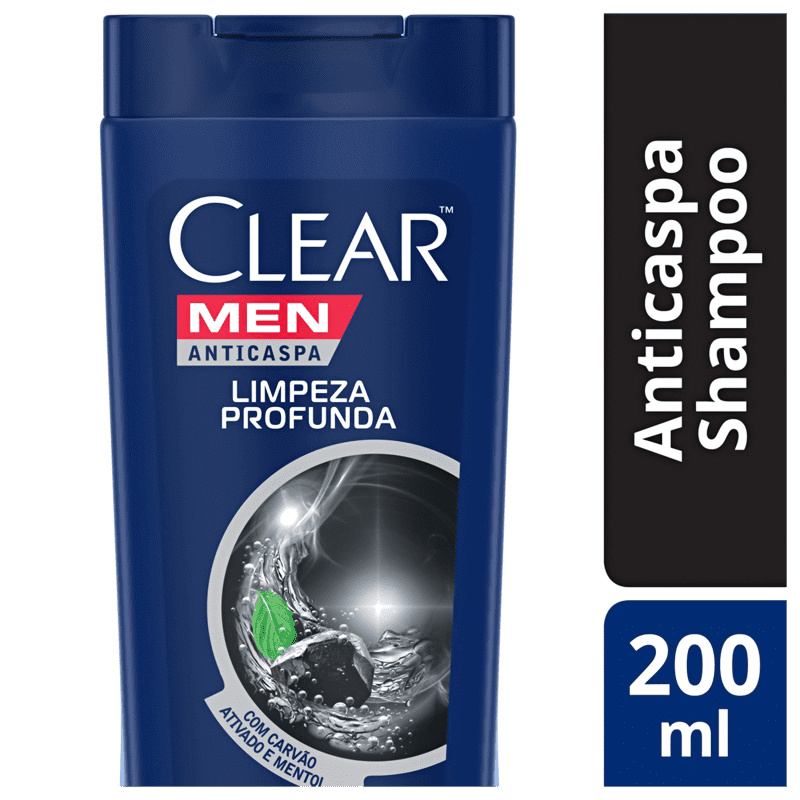 Shampoo Anticaspa Clear Limpeza Profunda 200ml