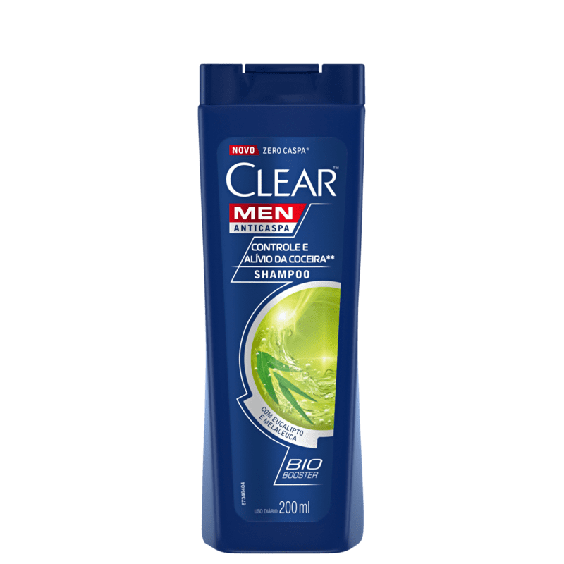 Shampoo Anticaspa Clear Alívio da Coceira 200ml