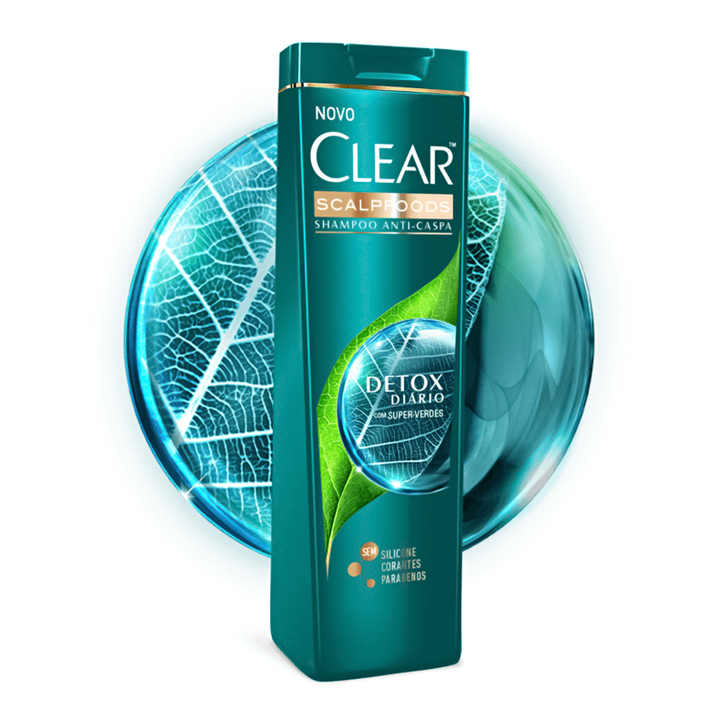 Clear Detox Diário - Shampoo Anticaspa 200ml