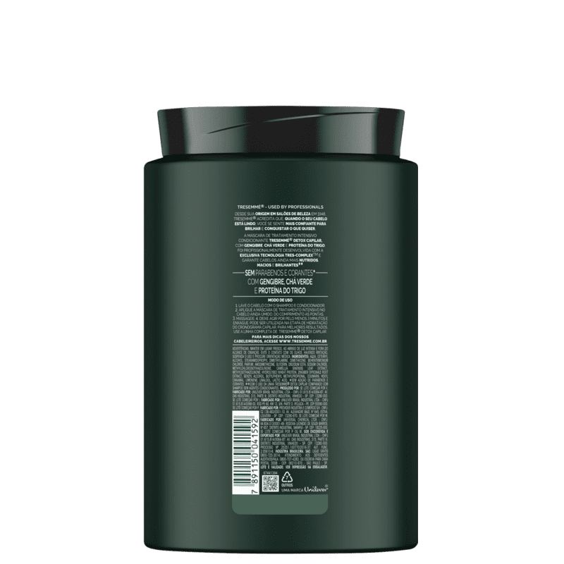 Máscara TRESemmé Detox Capilar 1000g