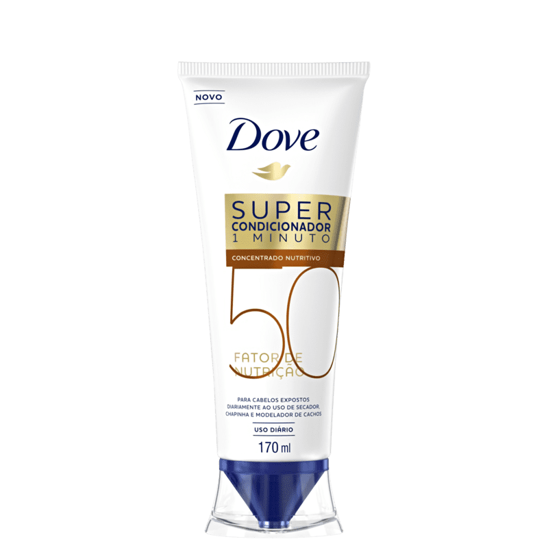 Dove Super Condicionador 1 Minuto Fator de Nutrição 50 - 170ml