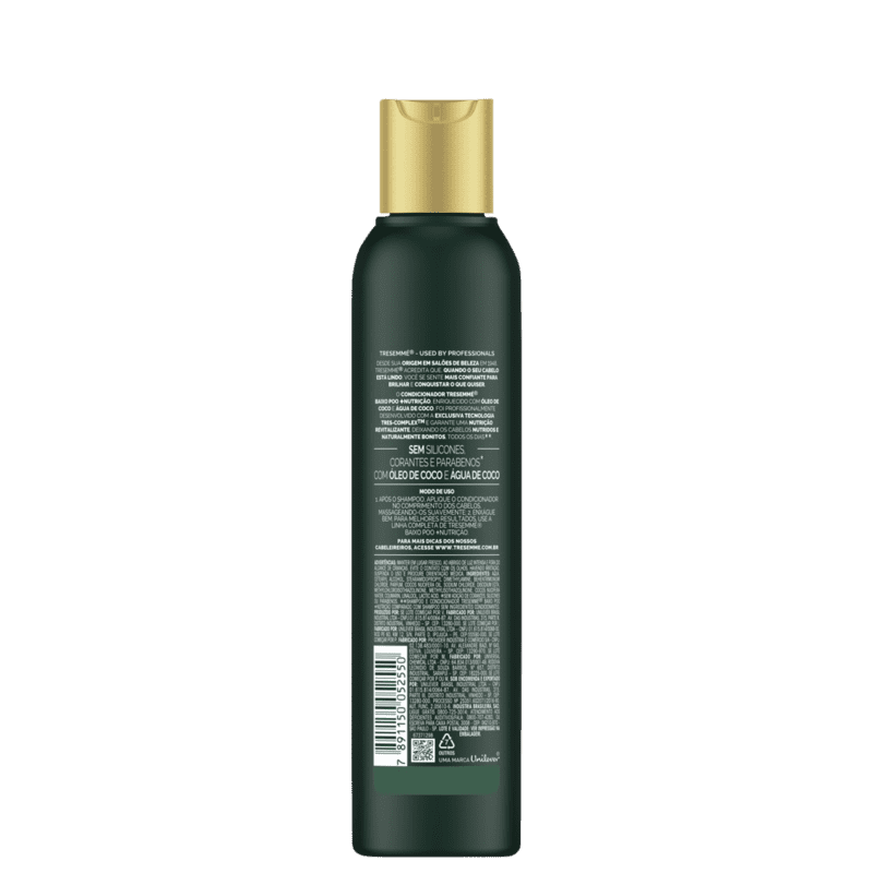 Condicionador TRESemmé Baixo Poo + Nutrição 200ml