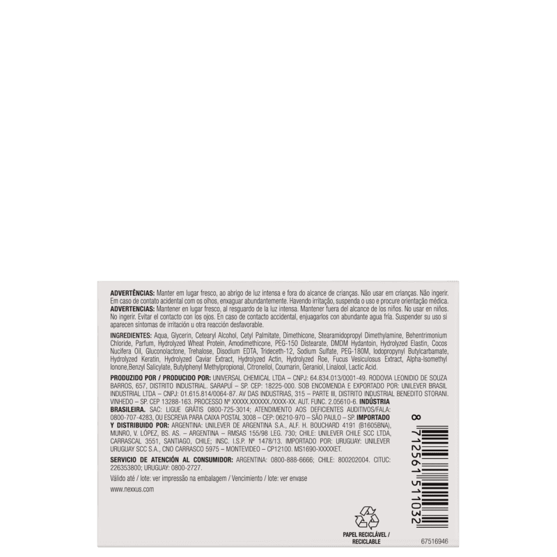 Nexxus Nutritive - Máscara Capilar 190g