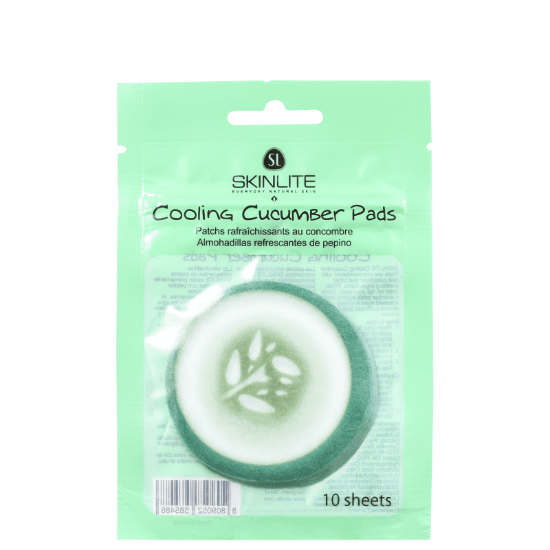 Skinlite Cooling Cucumber Pads - Máscara para Área dos Olhos (10 unidades)
