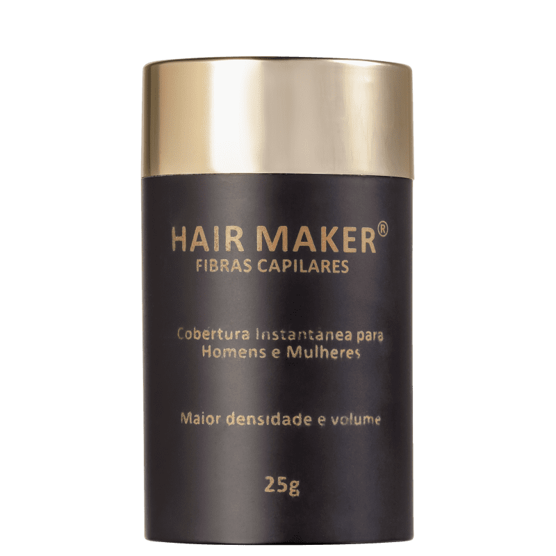 Hair Maker Castanho Escuro - Fibra Capilar 25g
