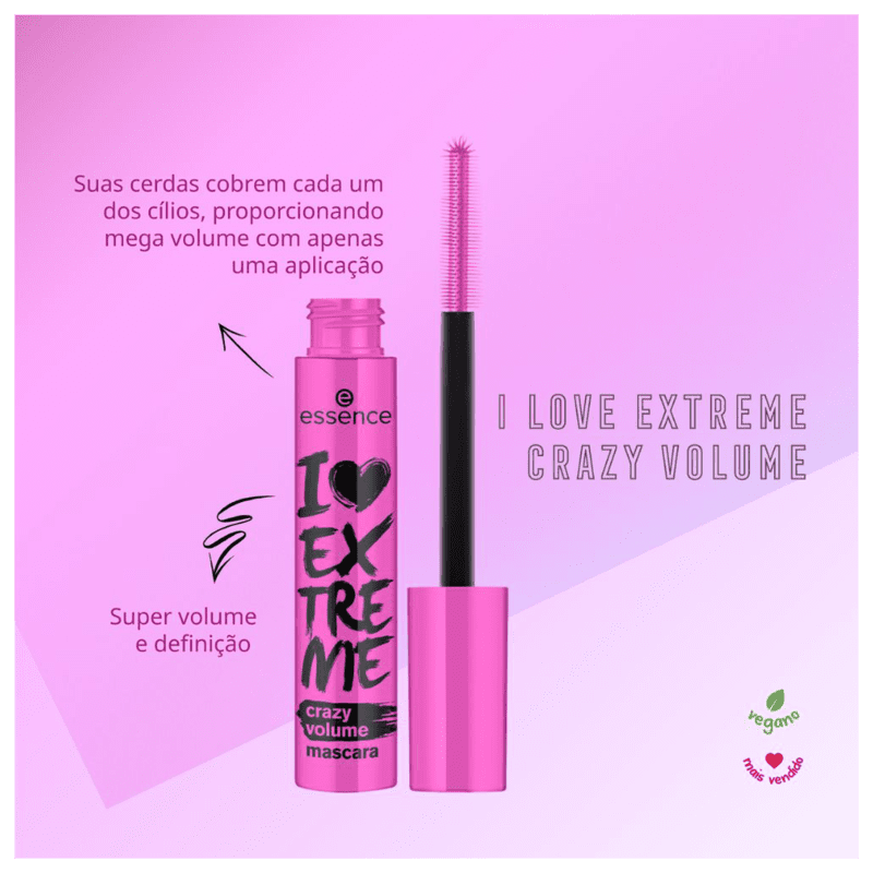 Buy essence - Mascara I Love Extreme Crazy Volumen - Waterproof