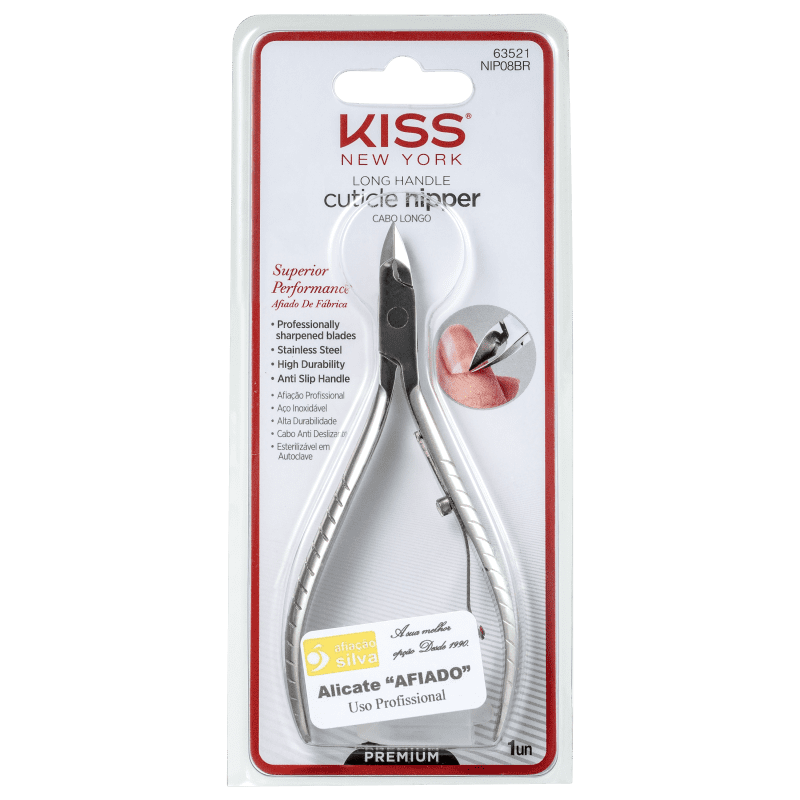 Kiss New York Nipper Long Handle - Alicate de Cutículas 40g