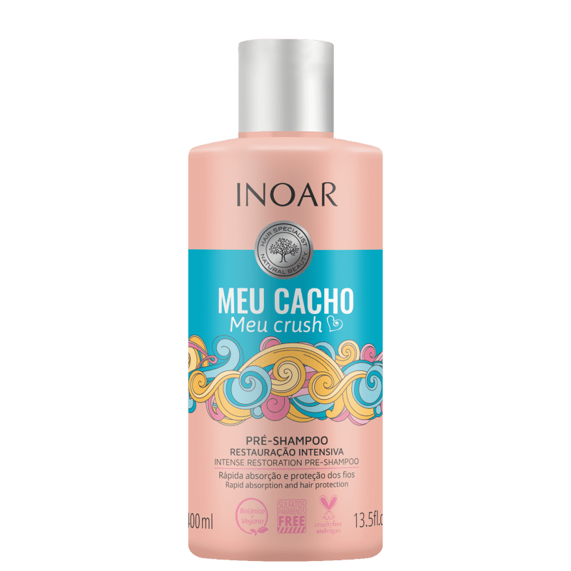 Shampoo Inoar Vegan sem Sulfato