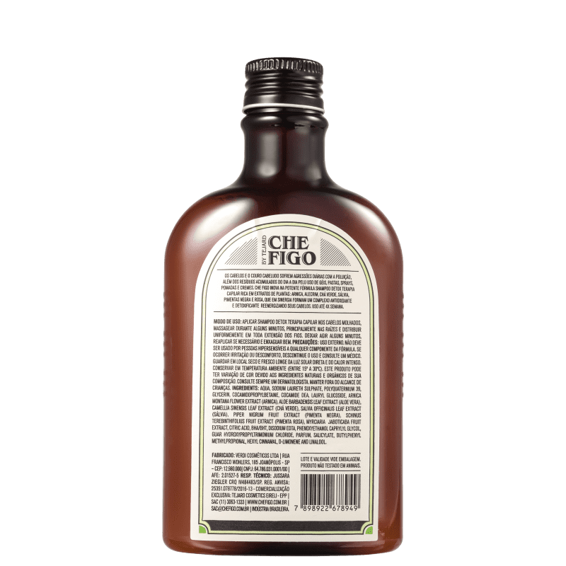 Che Figo By Tejard Detox Terapia Capilar - Shampoo 240ml