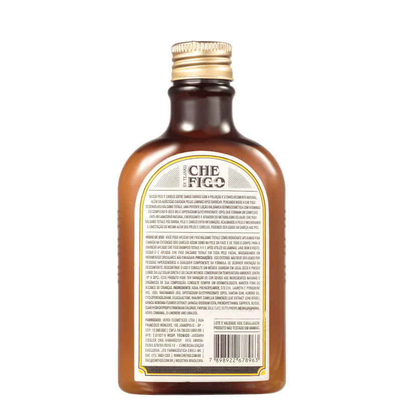 Che Figo By Tejard Bálsamo Totale - Pós Barba, Pele e Cabelo 180ml