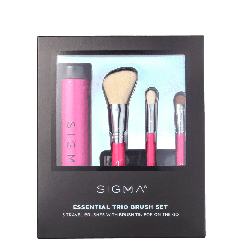 Kit de Pincéis Sigma Beauty Essential Trio (3 Produtos)