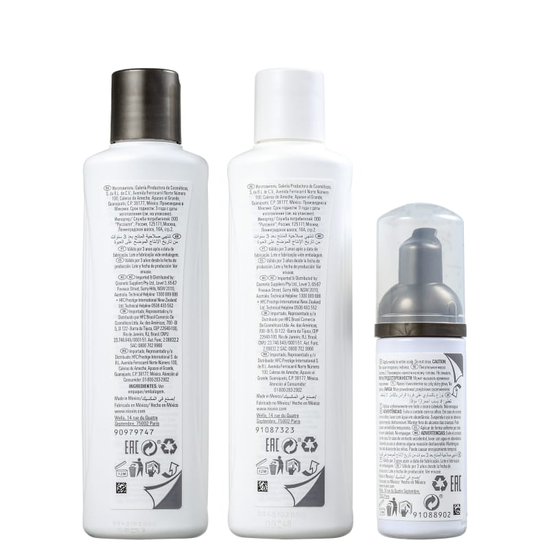 Kit Nioxin System 2 Small (3 Produtos)