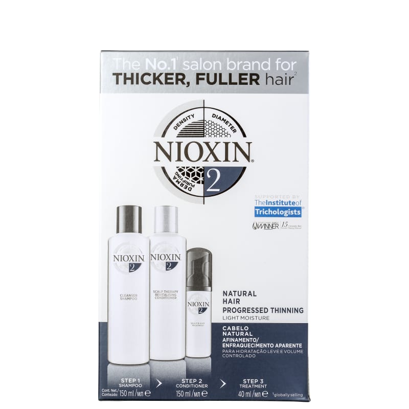 Kit Nioxin System 2 Small (3 Produtos)
