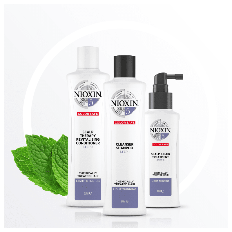 Kit Nioxin System 5 (3 Produtos)