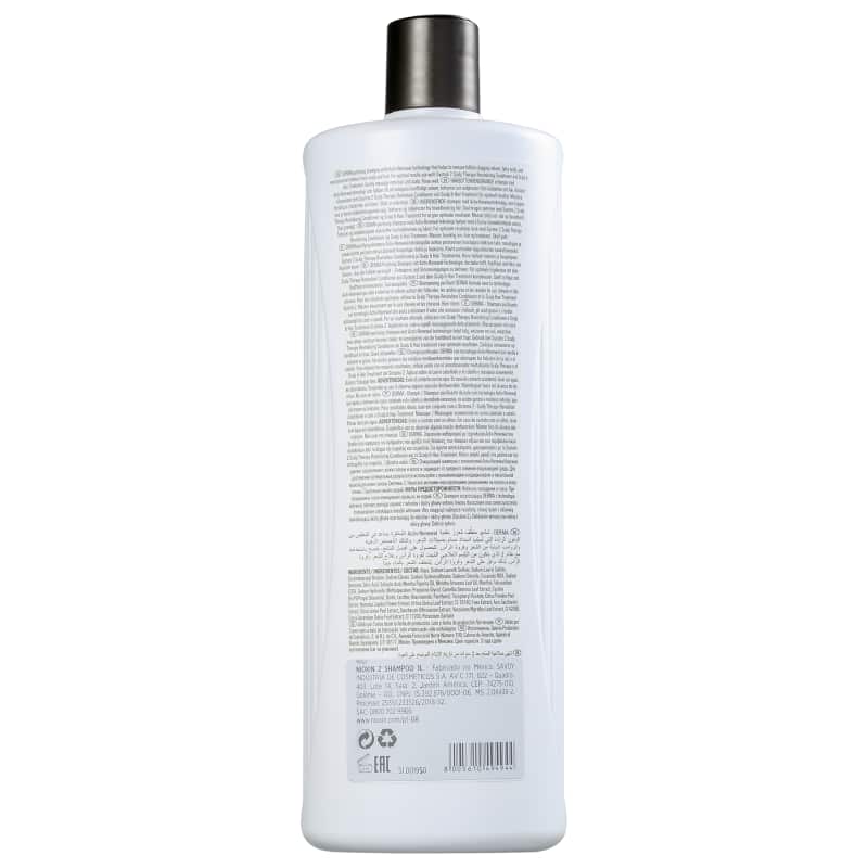 Nioxin System 2 Cleanser - Shampoo 1000ml