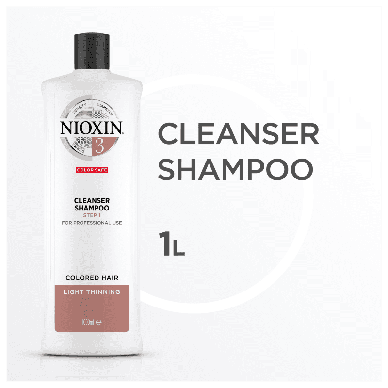 Nioxin System 3 Cleanser - Shampoo 1000ml