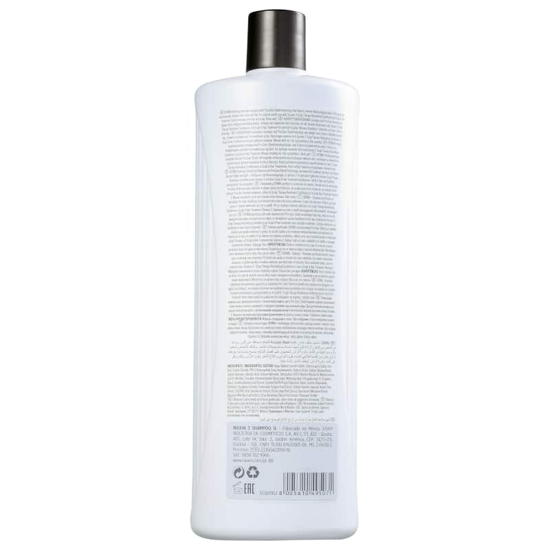 Nioxin System 3 Cleanser - Shampoo 1000ml