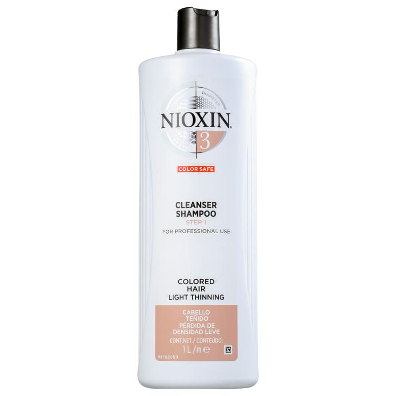 Nioxin System 3 Cleanser - Shampoo 1000ml