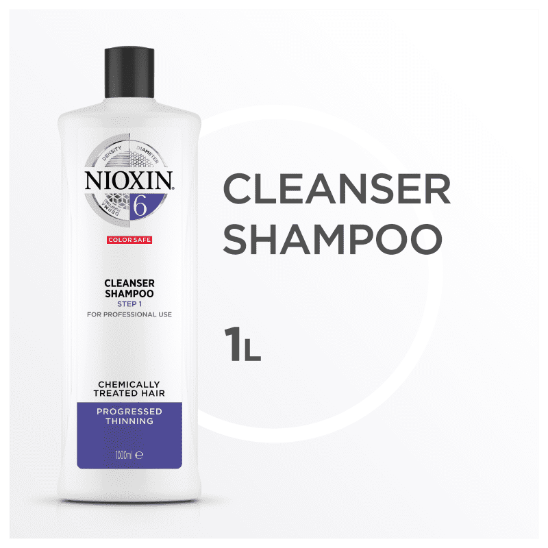 Nioxin System 6 Cleanser - Shampoo 1000ml