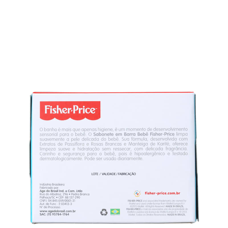 Fisher-Price Bebê - Sabonete em Barra 90g