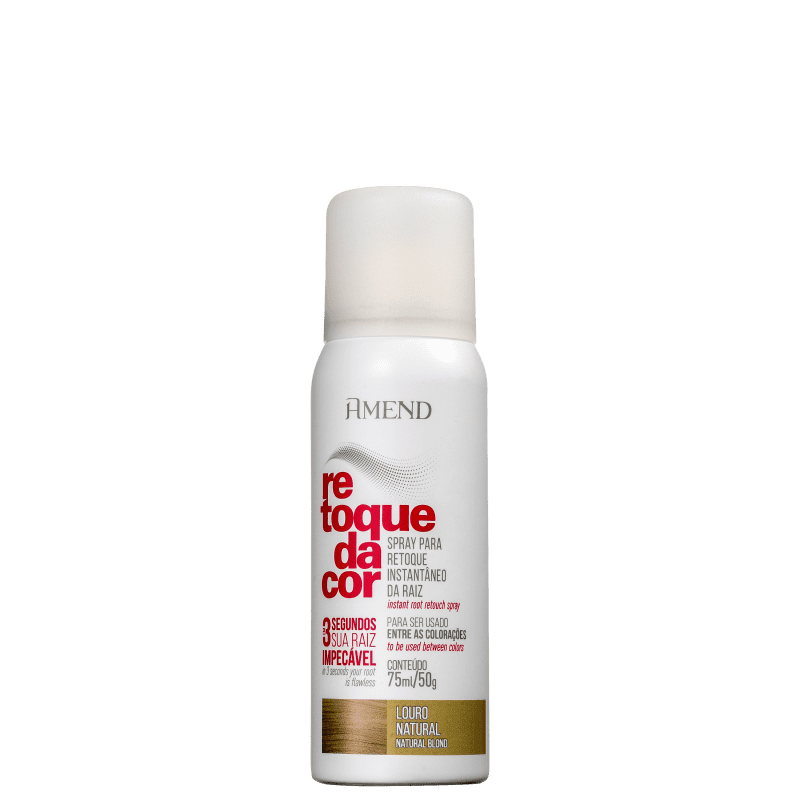 Amend Retoque da Cor 1216 Louro Natural - Corretivo de Raiz 75ml Menor preço em Amend Retoque da Cor 1216 Louro Natural - Corretivo de Raiz 75ml