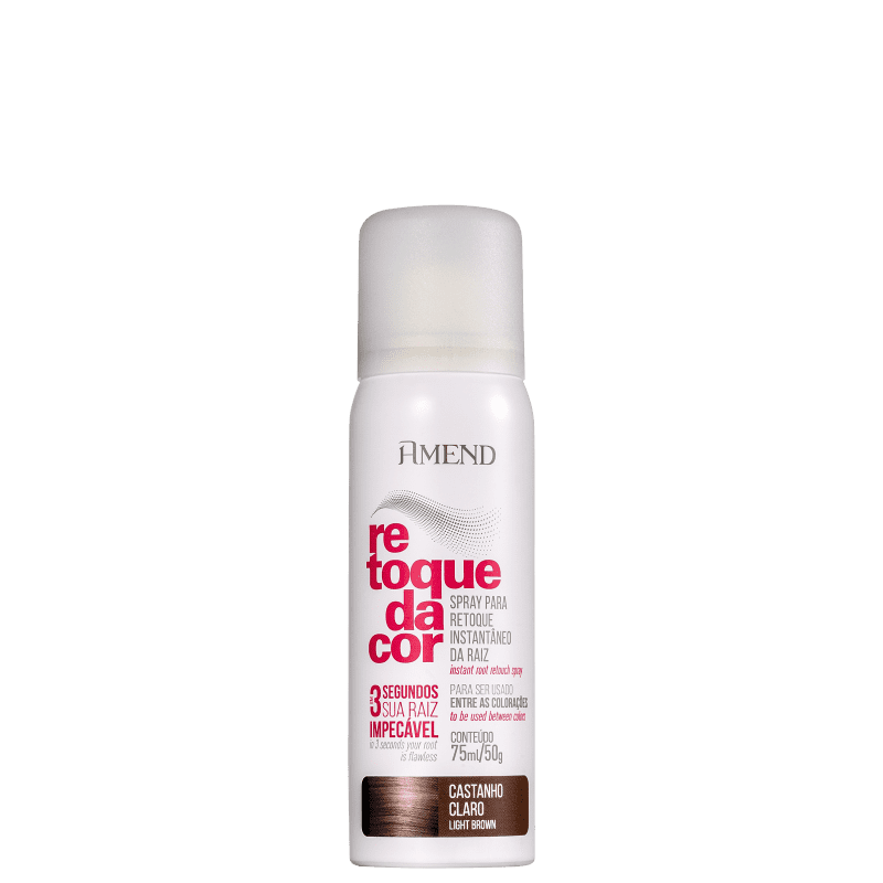 Amend Retoque da Cor 1214 Castanho Claro - Corretivo de Raiz 75ml
