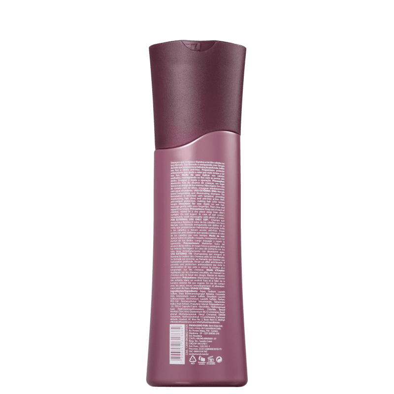 Amend Marsala Vibrance Realce da Cor - Shampoo 250ml