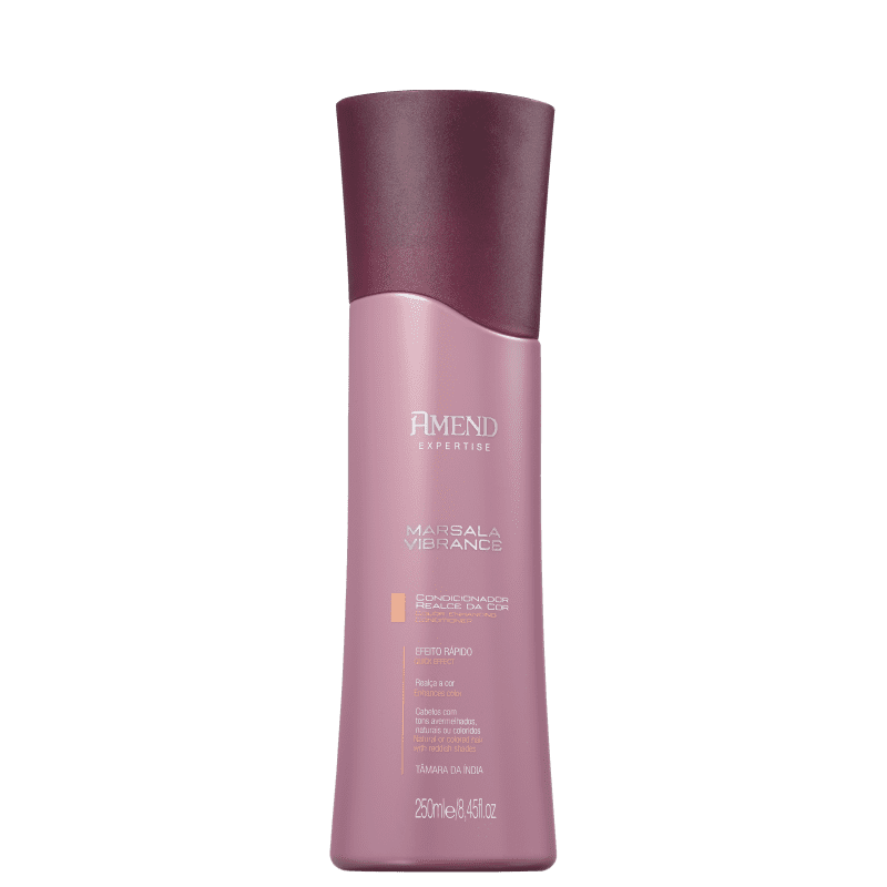 Amend Marsala Vibrance Realce da Cor - Condicionador 250ml