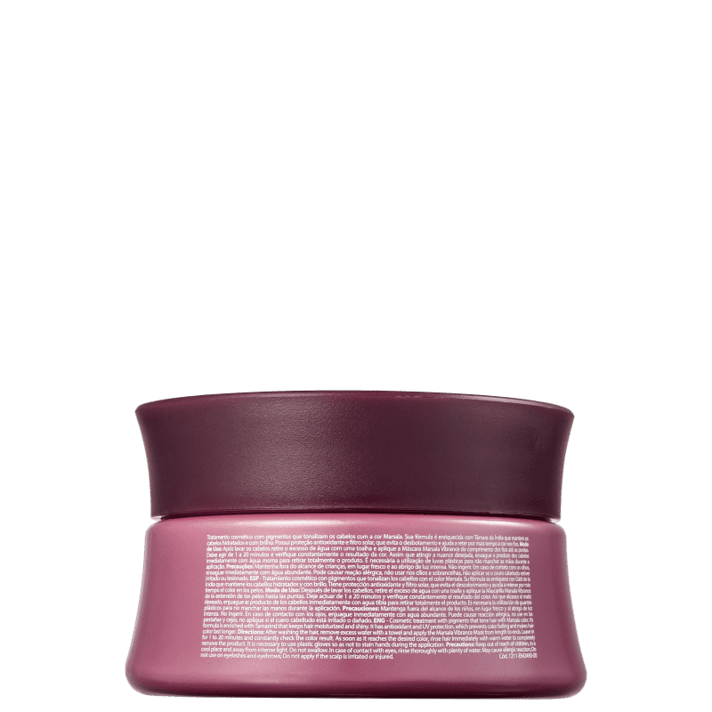 Amend Marsala Vibrance Realce da Cor - Máscara Capilar 300g