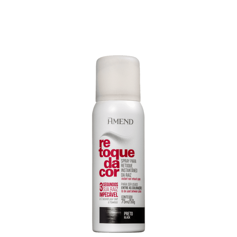 Amend Retoque da Cor 1212 Preto - Corretivo de Raiz 75ml