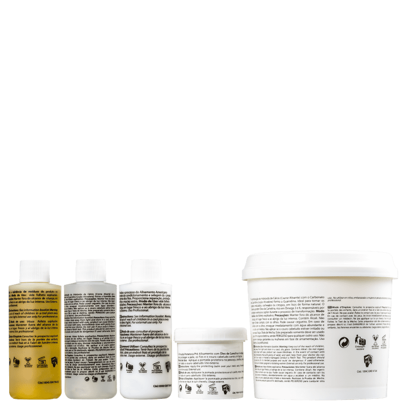 Kit Amend Alisamento Americano (5 Produtos)