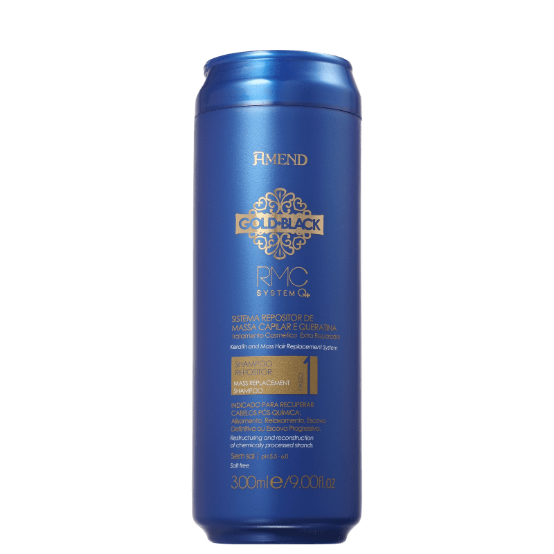 Amend Gold Black RMC System Q+ - Shampoo 300ml