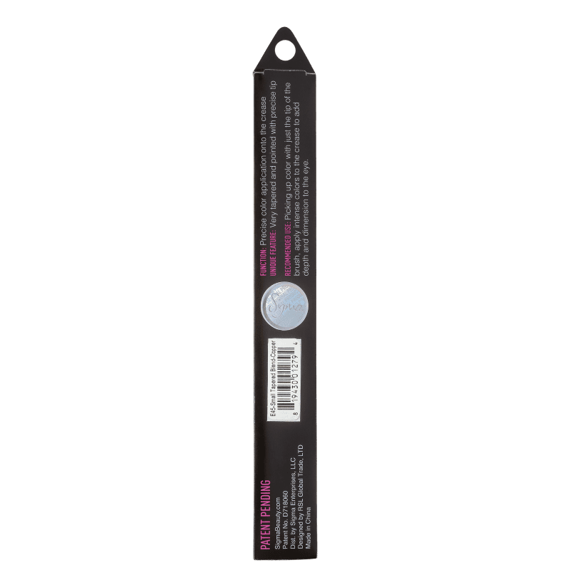 Sigma Beauty E45 Small Tapered Blending Black/Copper - Pincel para Sombra
