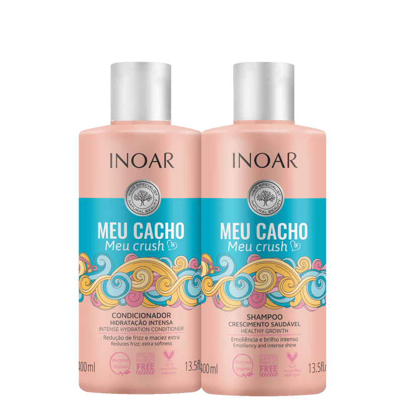 Kit Inoar Meu Cacho, Meu Crush Duo (2 Produtos) Menor preço em Kit Inoar Meu Cacho, Meu Crush Duo (2 Produtos)