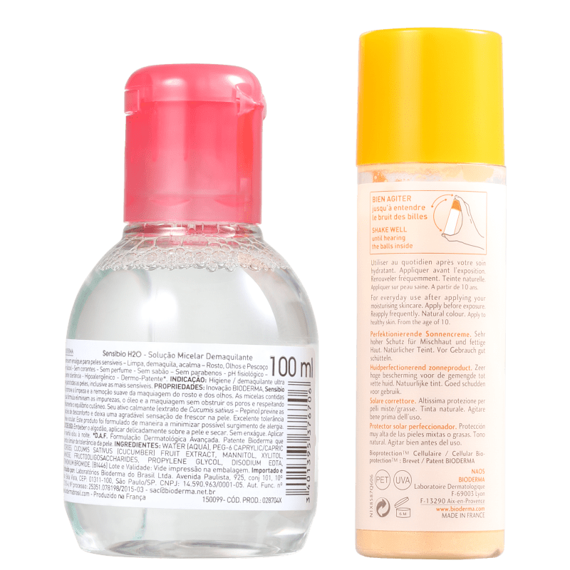 Kit Bioderma Photoderm Sensibio Muito Claro (2 Produtos)