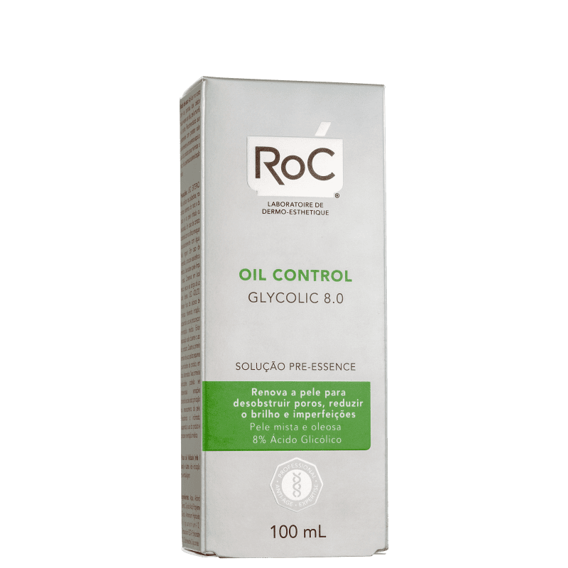 RoC Oil Control Glycolic 8.0 - Solução Anti-Idade 100ml
